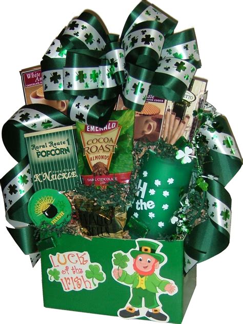 st patrick's day gift baskets